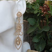 Champagne Pageant Earrings