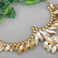 Champagne Statement Necklace