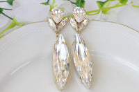 Clear Chandelier Earrings