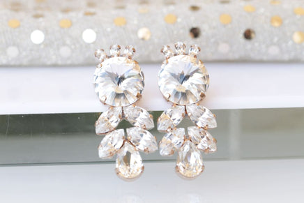 Clear Crystal Earring