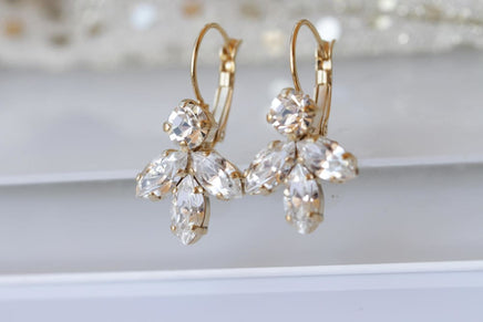 Clear Crystal Earrings