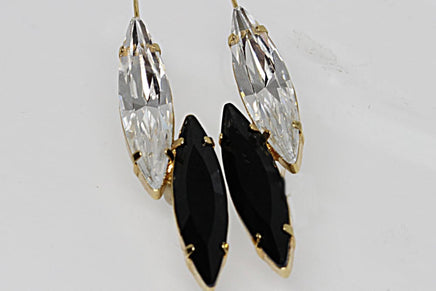 Cocktail Black Earrings