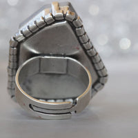 Cocktail Silver Ring
