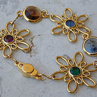 Colorful Floral Bracelet
