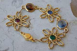 Colorful Floral Bracelet