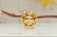 Coral Bridal Ring