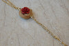 Coral Flower Necklace