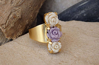 Coral Mothers Ring