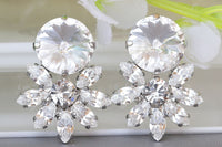 Crystal Bridal Earrings