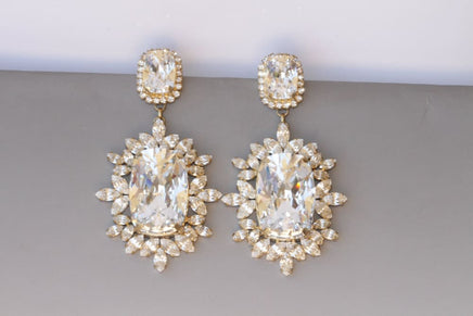 Crystal Bridal Earrings