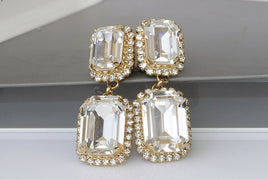 Crystal Clear Earrings