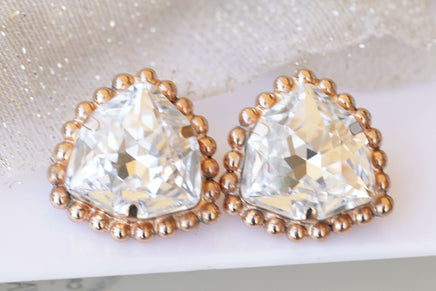 Crystal Clip Earring