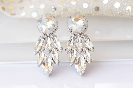 Crystal Wedding Earrings