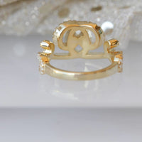 Cz Gold Ring