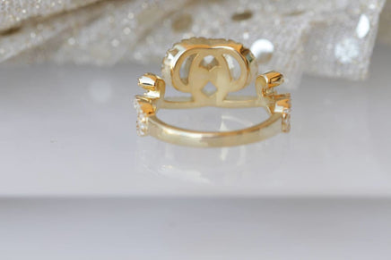 Cz Gold Ring