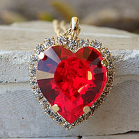 Dainty Heart Rebeka Pendant