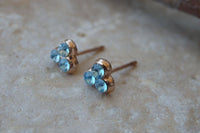 Delicate Light Blue Earrings