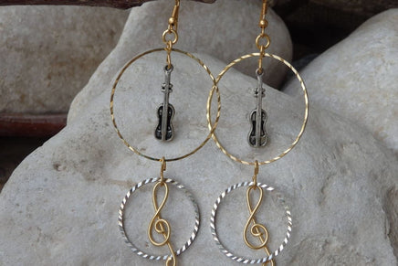 Double Hoops Earrings