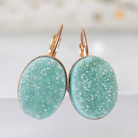 Druzy Agate Earrings