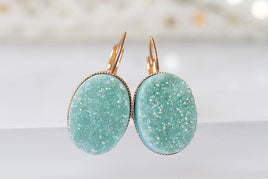 Druzy Agate Earrings