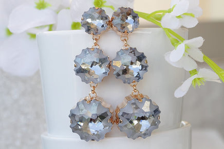 Dusty Blue Earrings