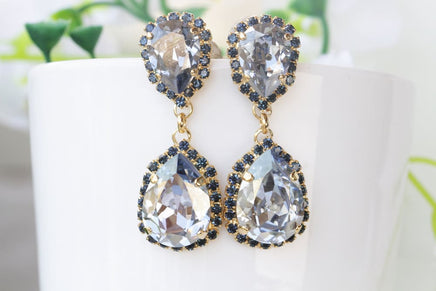 Dusty Blue Earrings