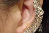 Ear Climber Earrings. Ear Crawler Earrings. Edgy Ear Crawlers Gift. Bridal Statement Earrings. Climbing Crystal Rebeka Earrings.ear Cuff