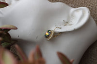 Electra Green Earrings