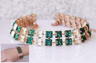 Emerald Bridal Set