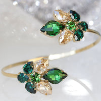 Emerald Cluster Pendant