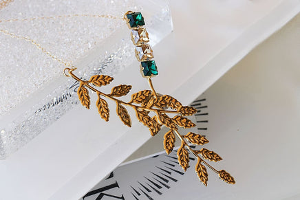 Emerald Crystal Necklace