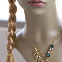 Emerald Crystal Necklace