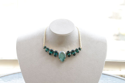 Emerald Crystal Necklace