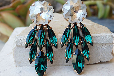 Emerald Earrings