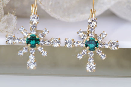 Emerald Earrings