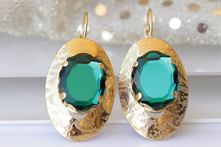 Emerald Earrings