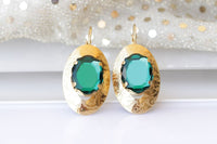 Emerald Earrings