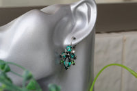 Emerald Green Earrings