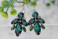 Emerald Green Earrings