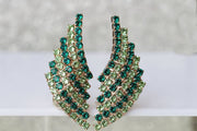 Emerald Peridot Earrings