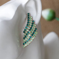 Emerald Peridot Earrings