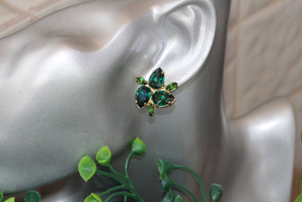 Emerald Stud Earrings