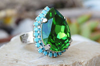 Emerald Rebeka Ring