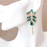 Emerald Teardrop Earrings