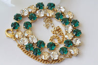 Emerald Victorian Necklace