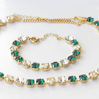Emerald Victorian Necklace
