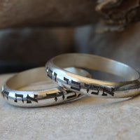 Engraved Torah Ring