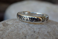 Engraved Wedding Ring