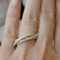 Eternity Ball And Plain Ring