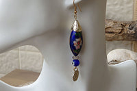 Evil Eye Blue Earrings